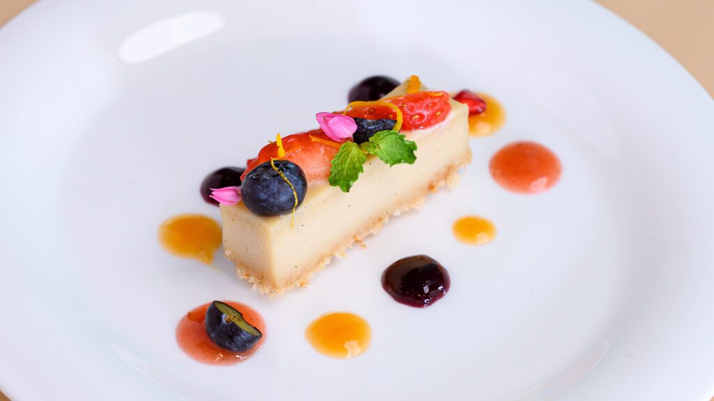 Cheesecake That's Dressed To Impress