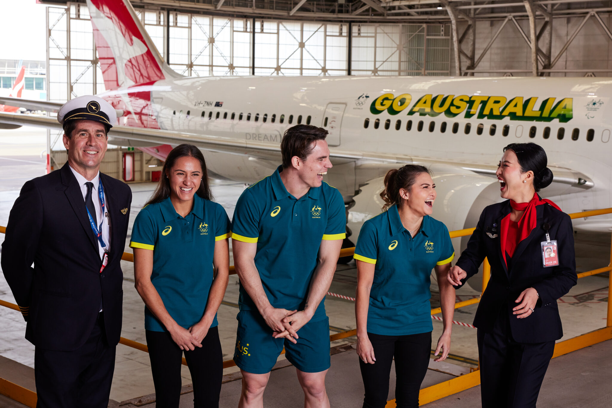 Special Olympic message added to Qantas Dreamliners TravelTalk