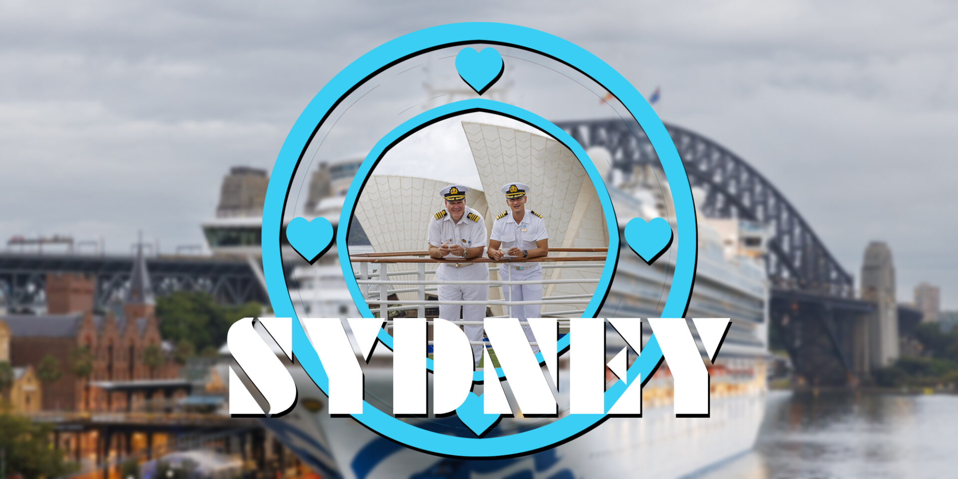 Two Spectacular Princess Love Boats Meet in Sydney Harbour TravelTalk